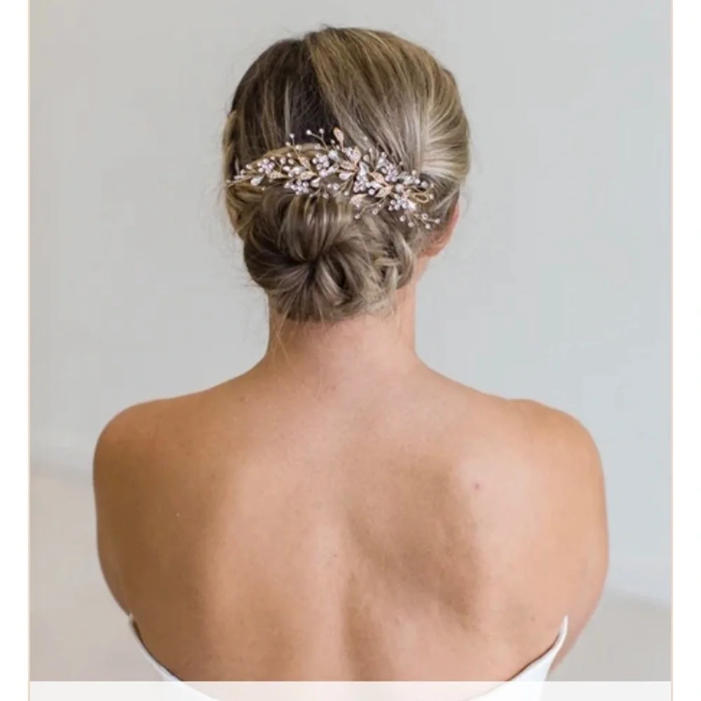 Brides & Hairpins RAHAB CLIP in 14k Gold